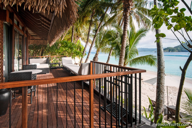Luxury Beachfront Villa on Pangulasian Island Resort, El Nido Villa 1013