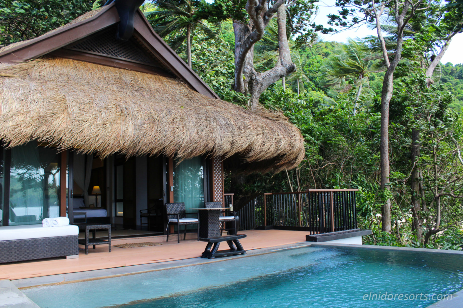 Exclusive 5 Star Villa with Private Pool on Pangulasian Island Resort, El Nido Villa 1010