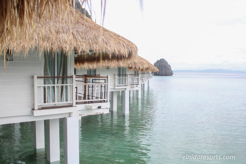 5 Star Exclusive Water Cottage on Apulit Island Resort, El Nido Cottage 1001