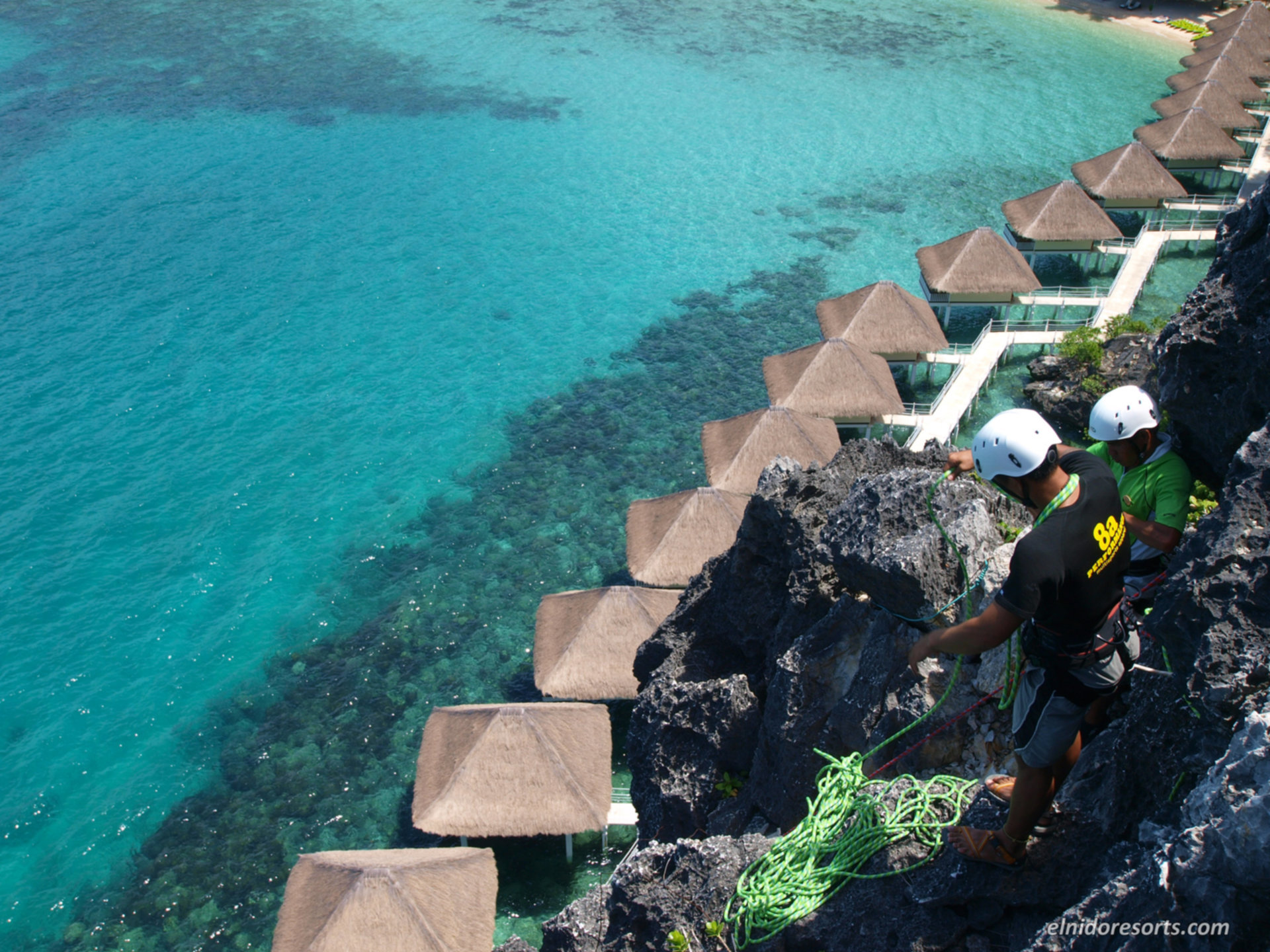 Beautiful 5 Star Loft Water Cottage with Sea Views on Apulit Island Resort, El Nido Cottage 1002