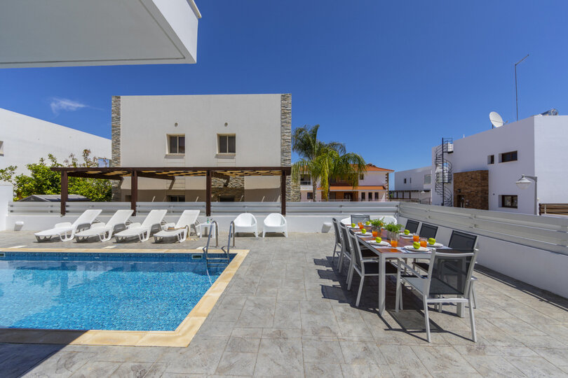 You and Your Family will Love this 5 Star Villa with Private Pool, Protaras Villa 1500