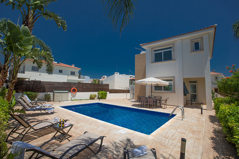 Imagine You and Your Family Renting this Luxury Villa minutes from the Beach, Protaras Villa 1504