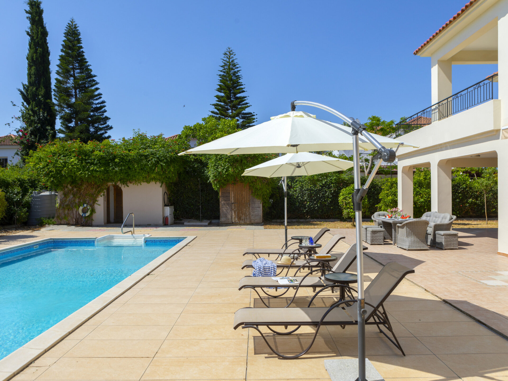 You and Your Family will love this Beachfront Villa, Larnaca Villa 1400