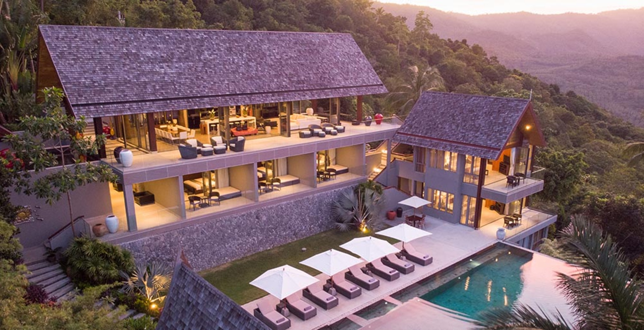 You and Your Family will have a Dream Holiday staying in this 4 bedroom Luxury Villa, Bophut Villa 1000
