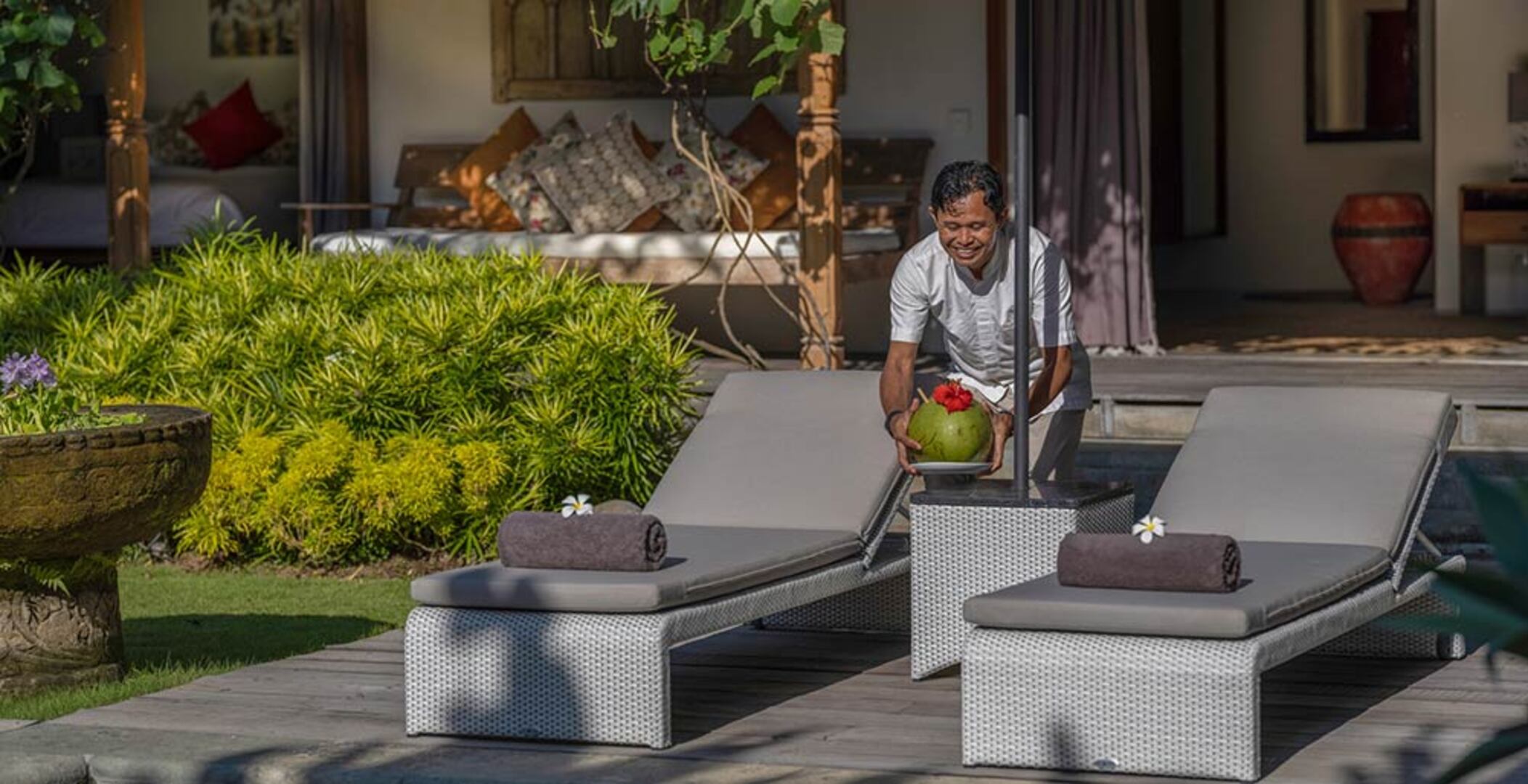 You Will Love This Authentic 5 Star Villa, Fully Staffed and Private Chef, Bali Villa 2124