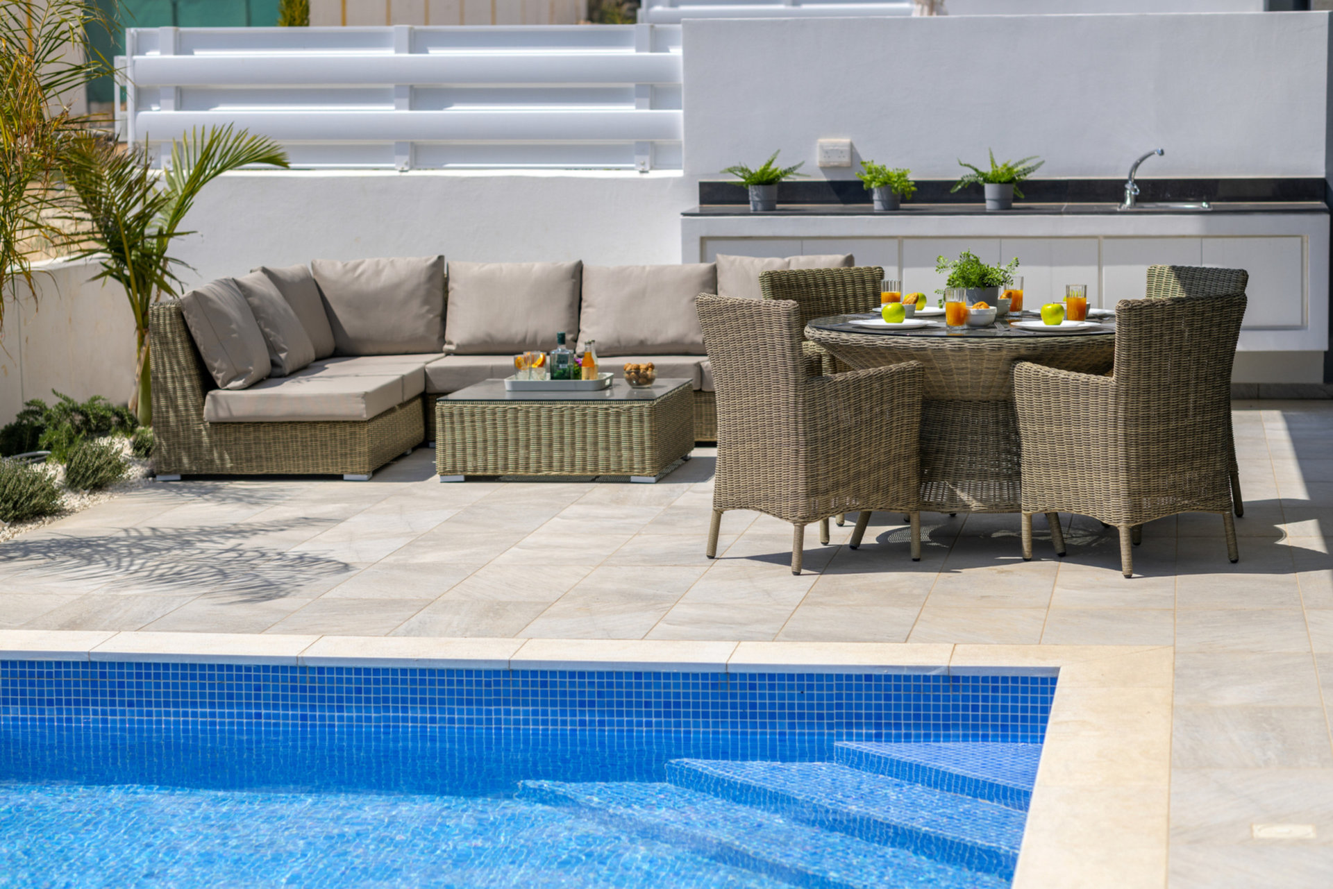 Luxury Modern 3 Bed Villa Near the Beach, Protaras Villa 1077