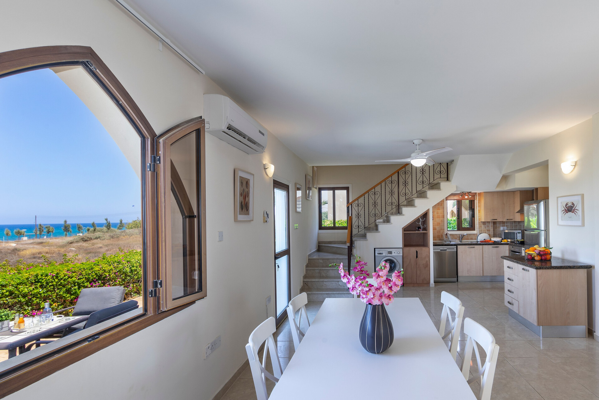 Luxury 4BR Beach Villa Rental, Famagusta Villa 1022