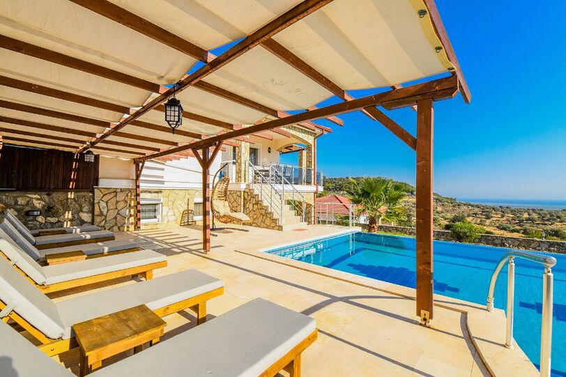 Exclusive 3  Bedroom Villa Overlooking Patara Beach, Fethiye Villa 1007