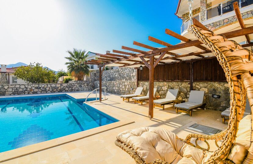 Exclusive 3  Bedroom Villa Overlooking Patara Beach, Fethiye Villa 1007