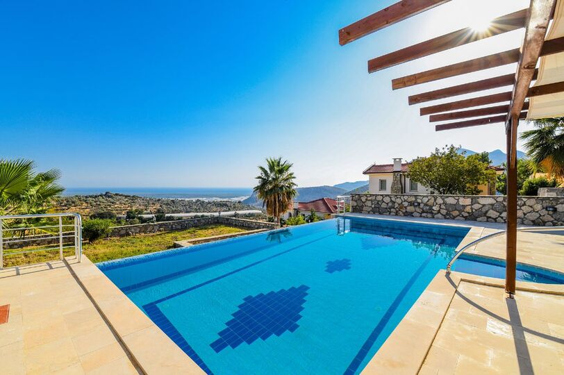 Exclusive 3  Bedroom Villa Overlooking Patara Beach, Fethiye Villa 1007