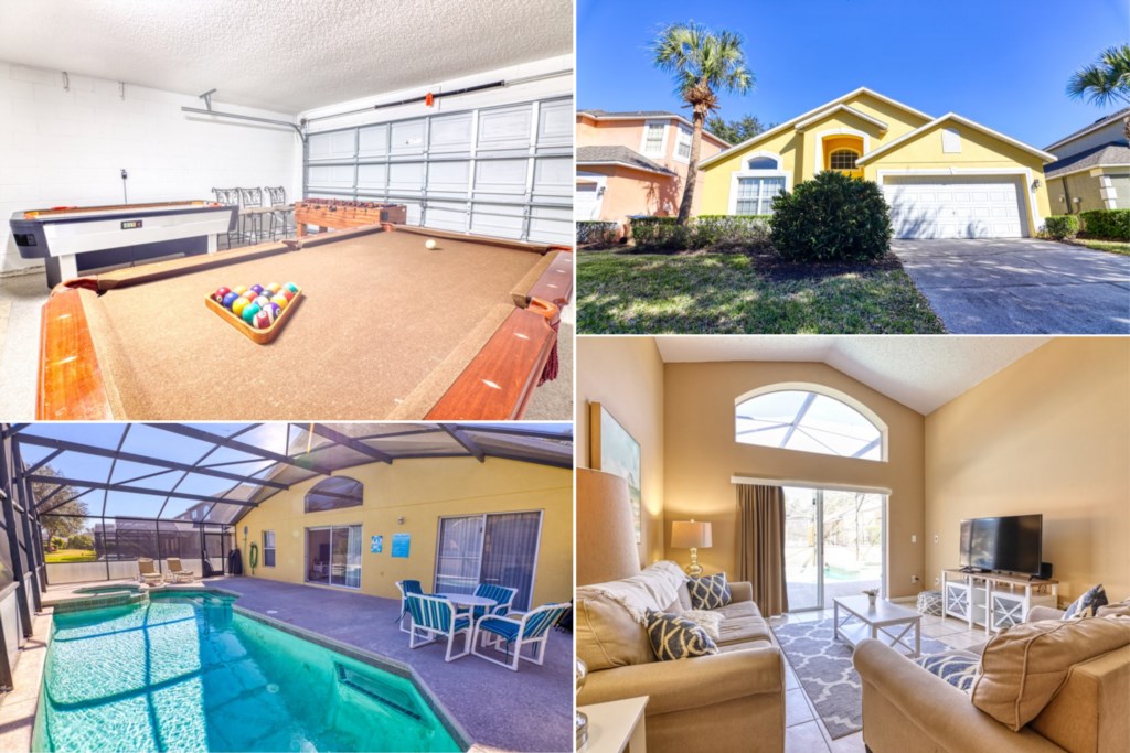 5 Star Villa with Private Pool on Emerald Island Resort, Florida Villa 6119
