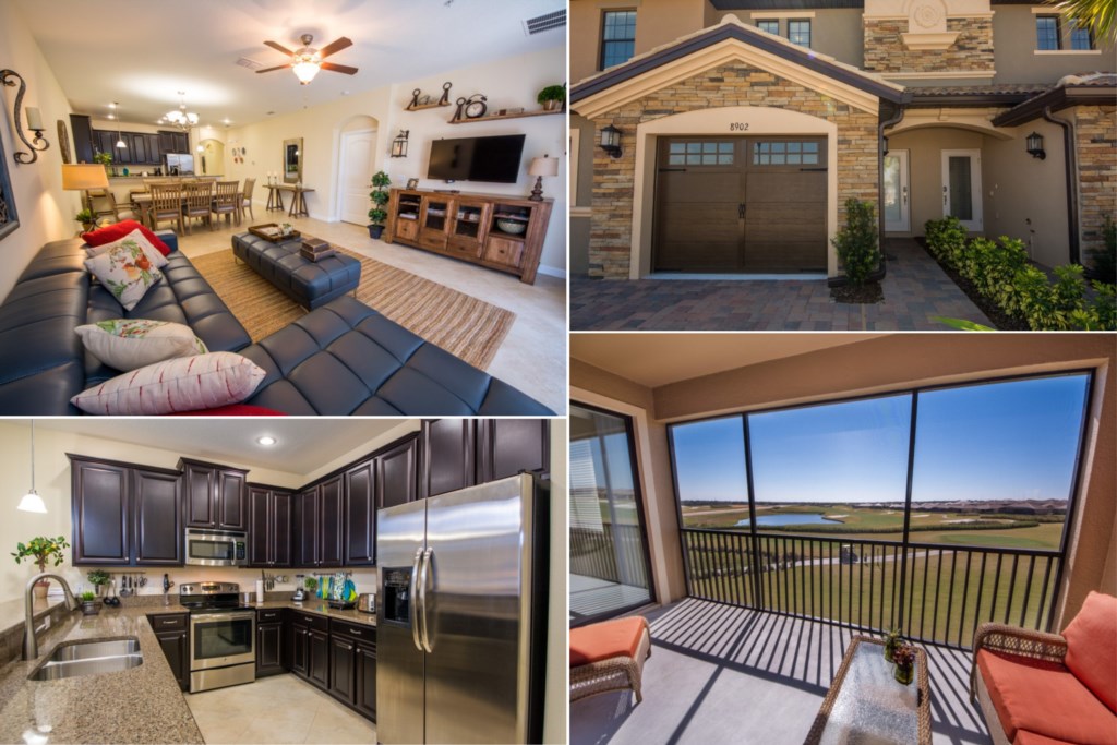 5 Star Townhome in one of the most Prestigious Areas in Champions Gate Resort, Florida Townhome 6126