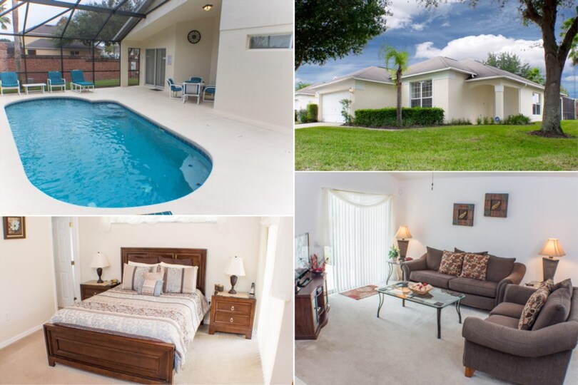 Luxury Villa with Fantastic Private Pool on The Abbey at West Haven, Florida Villa 6127