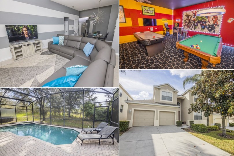 The Ultimate 5 Bedroom Villa on Windsor Hills Resort, Florida Villa 6143