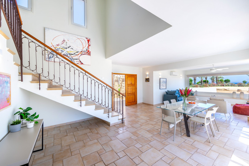 Beachfront Protaras Villa 1031