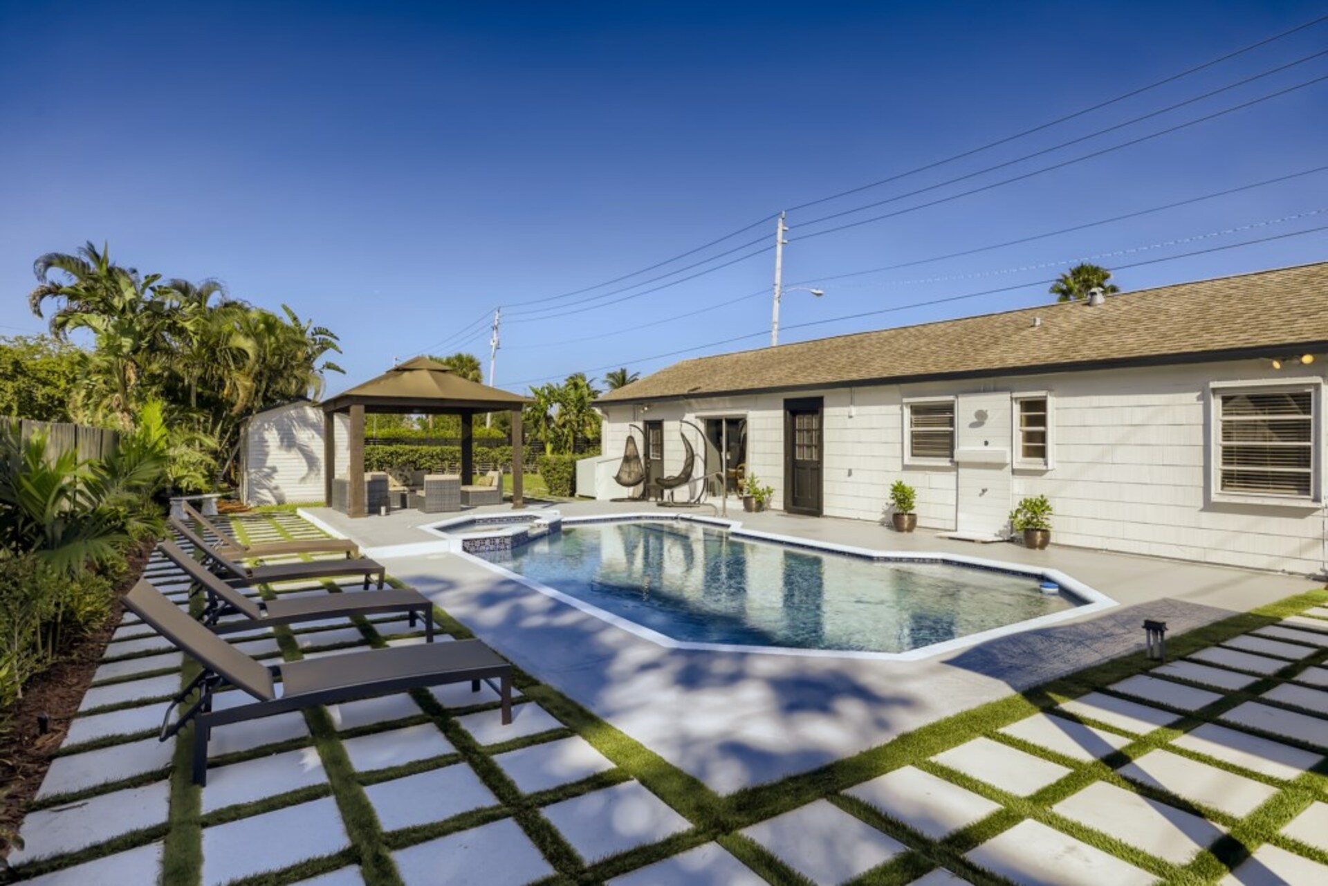 Quaint 3 Bedroom Villa  close to West Palm Beach , West Palm Beach Villa 1874