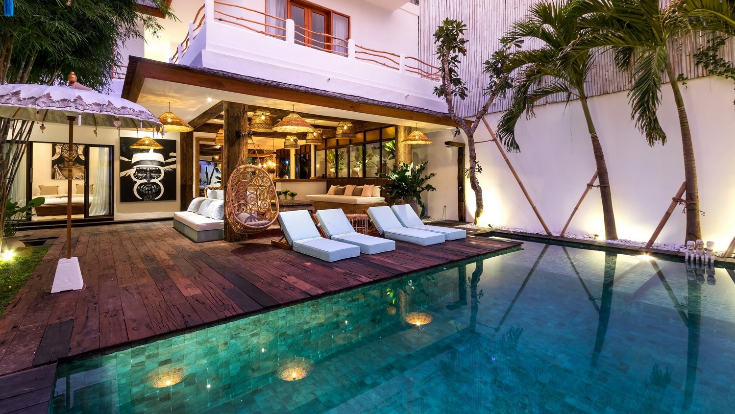 Peaceful 4 Bedroom Vacation Villa With Pool, Bali Villa 2205