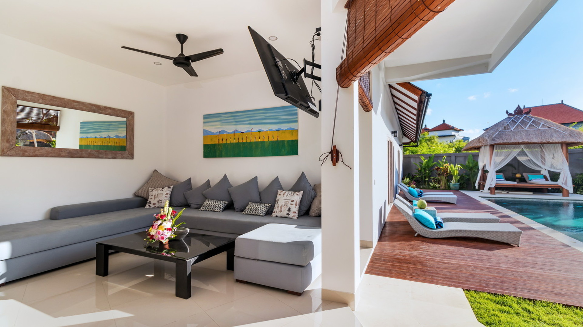 Charming 7BR Villa W/ Pool & Balcony in Bali, Bali villa 2206
