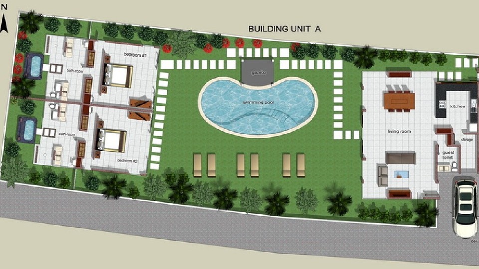 Cozy 2BR Villa W/Amazing Pool Area, Bali Villa 2216