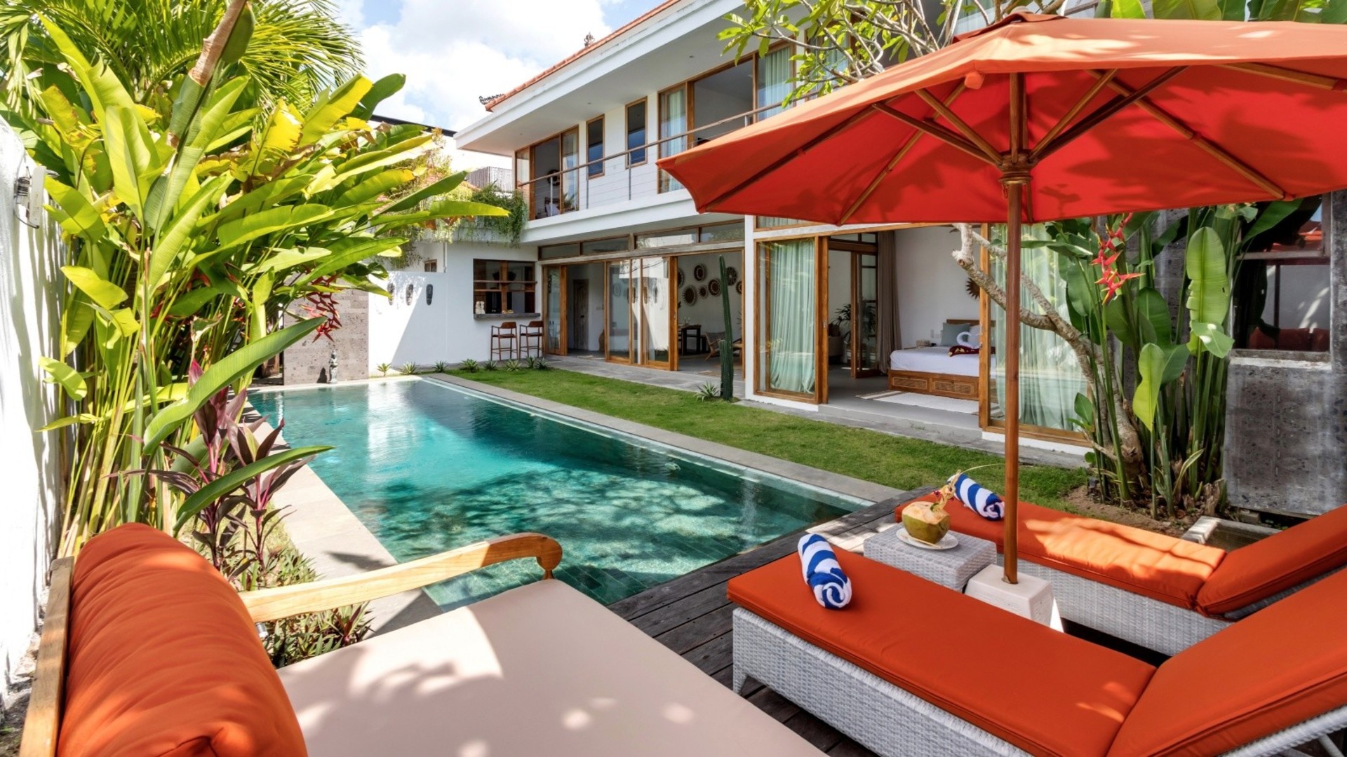 Enjoy Fully Equipped 4BR Villa W/ Pool & Garden, Bali Villa 2236