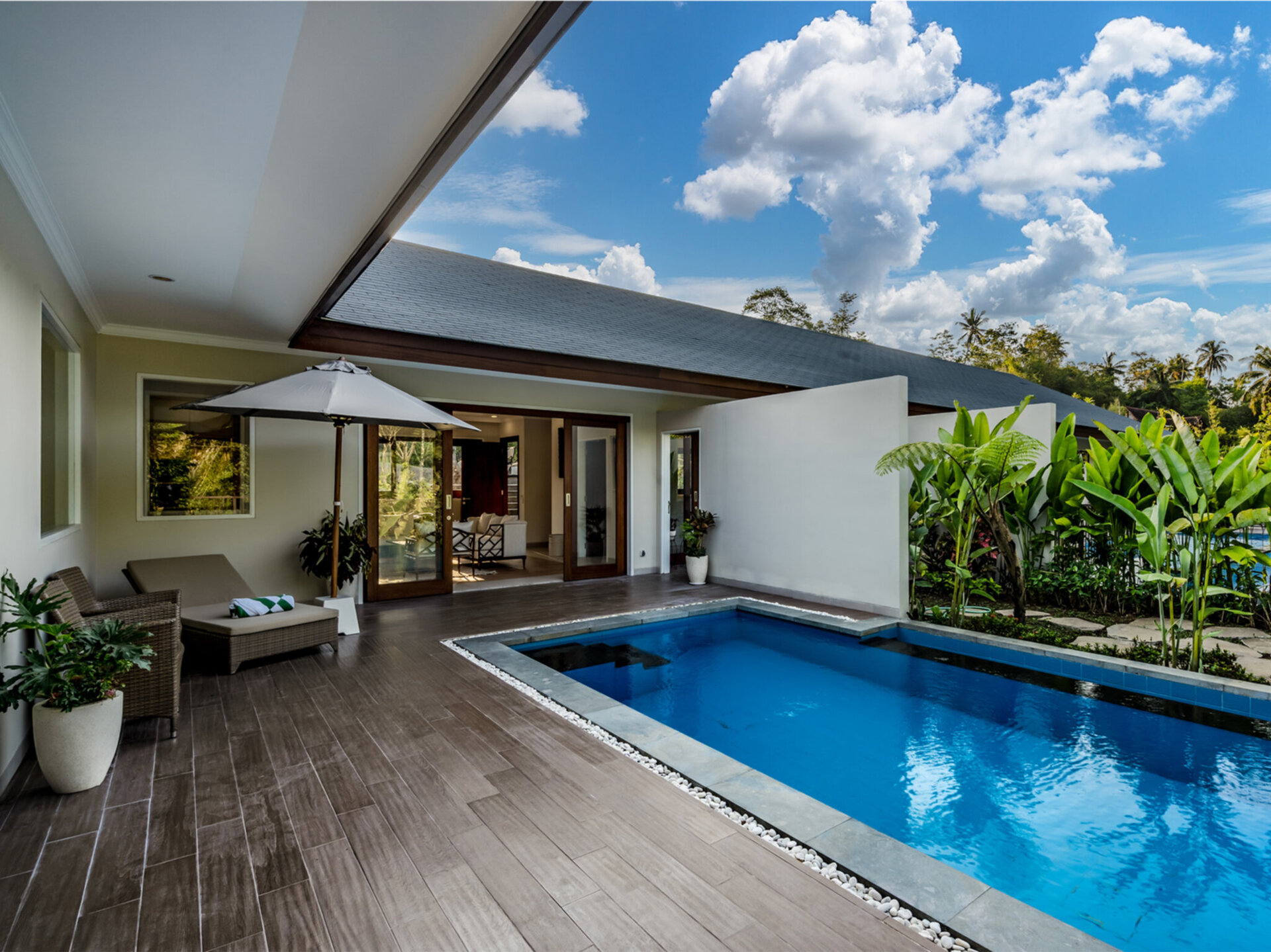 Pala Ubud - Villa Seraya B -  Tranquil respite by the riverside