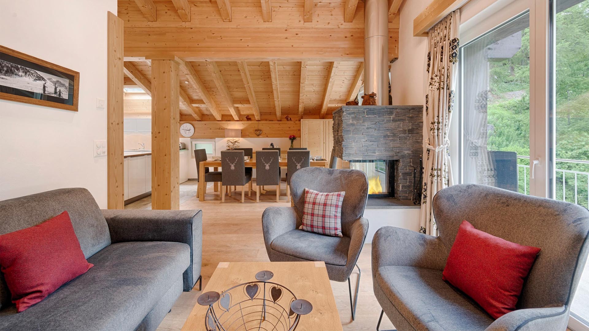Unleash your alpine escape with direct ski access, Valais Chalet 1397