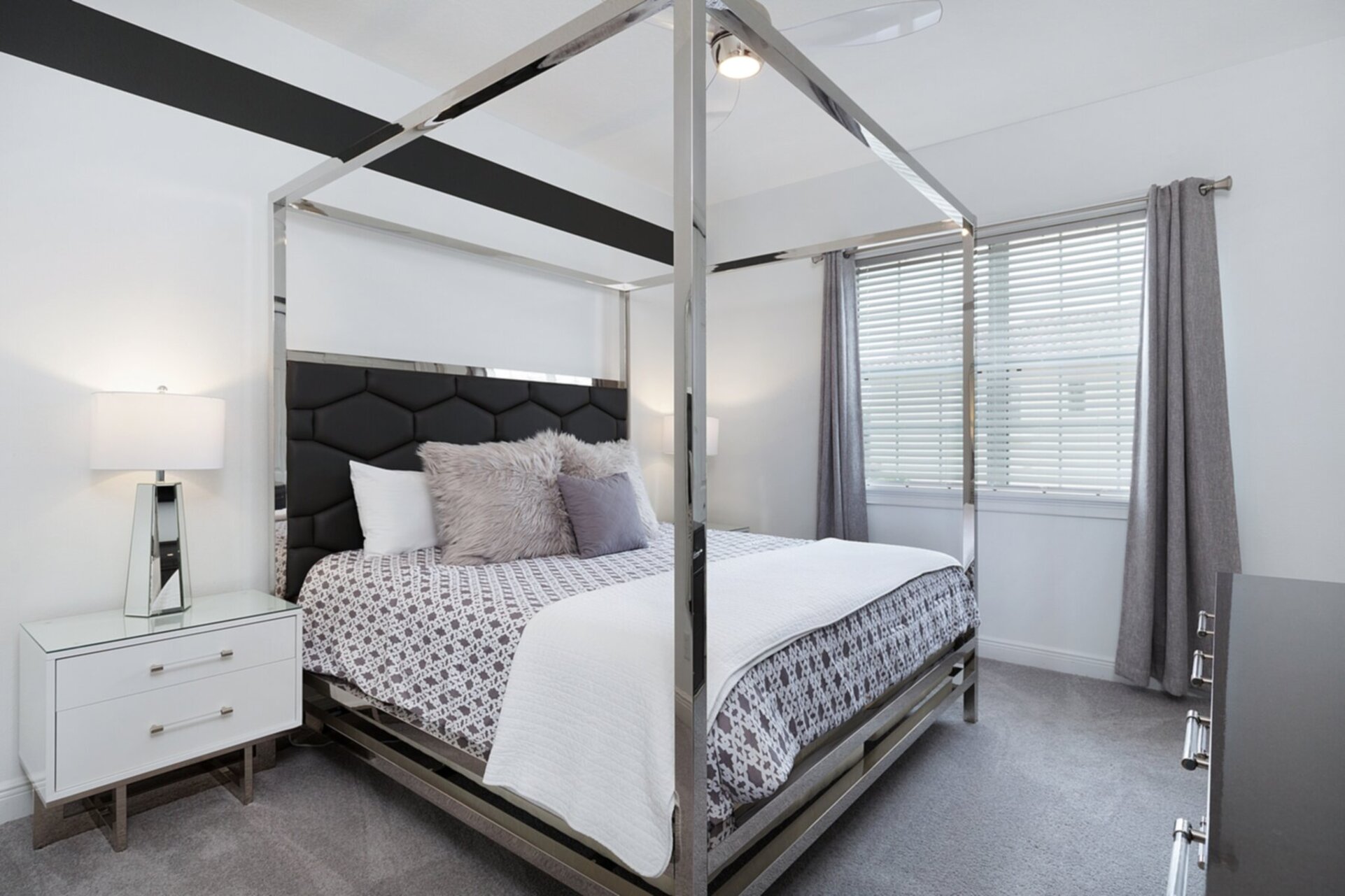 Modern king bedroom