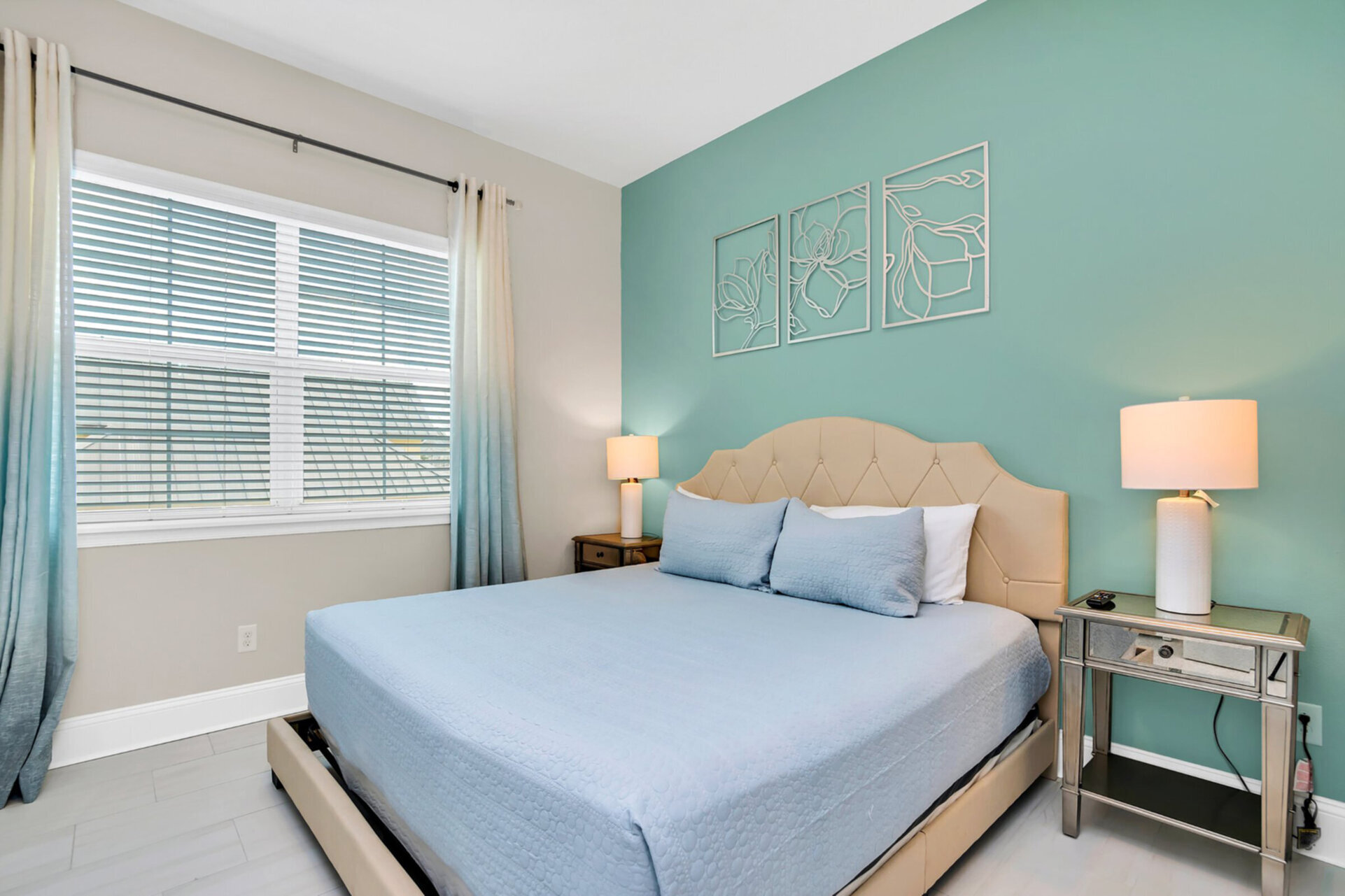 A King bedroom located on the 3rd floor.