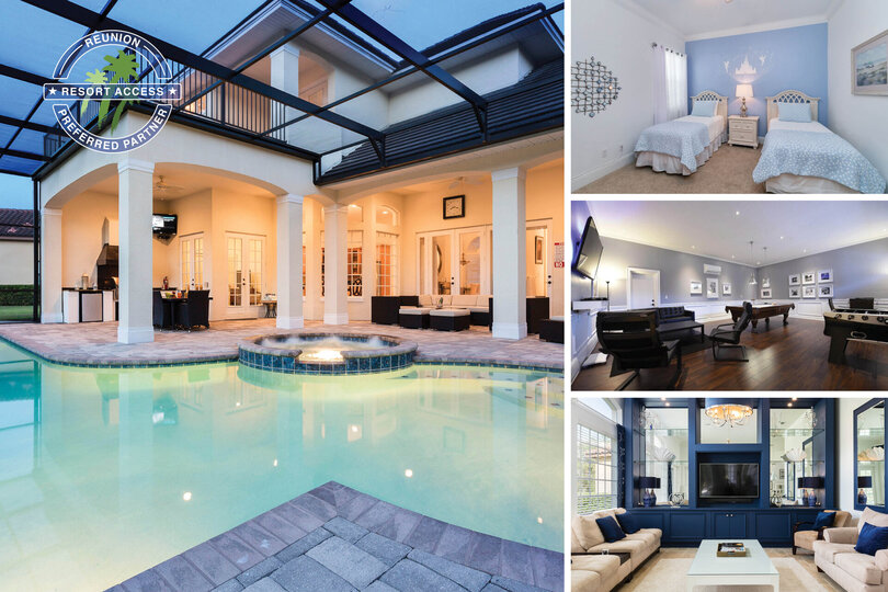Dreamy 7 BR Villa in Orlando,6517, Kissimmee, United States