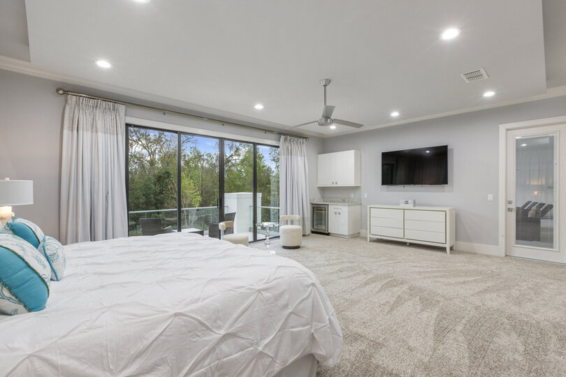 Grand master suite 2 located on the second floor