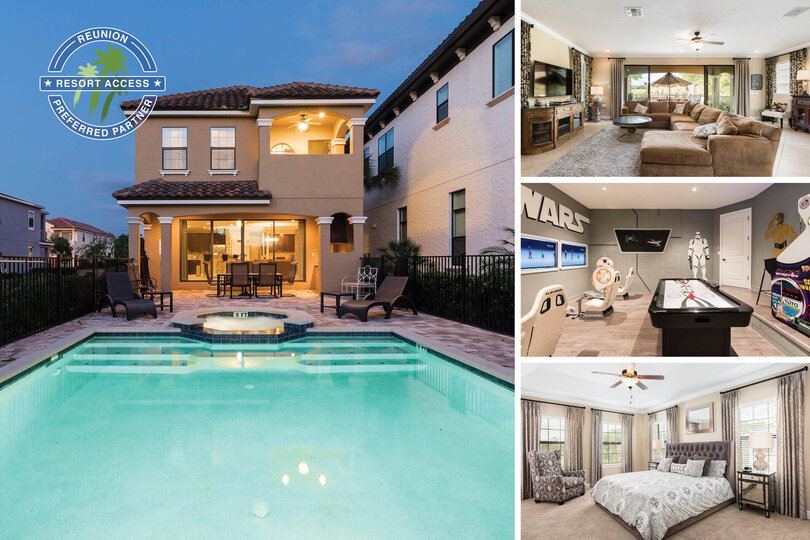 Exclusive 5 BR Villa Rental in Orlando,6531, Kissimmee, United States