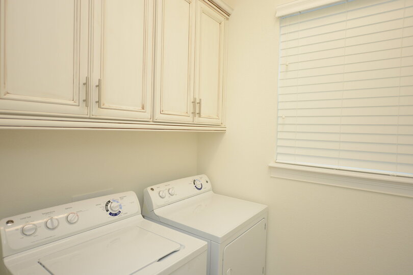Your own washer and dryer in the home