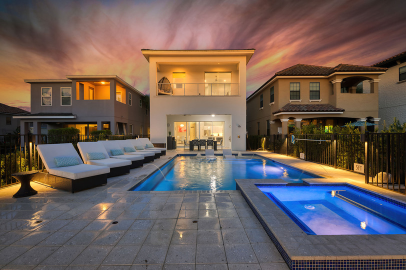 Charming Villa with Pool in Orlando,6549