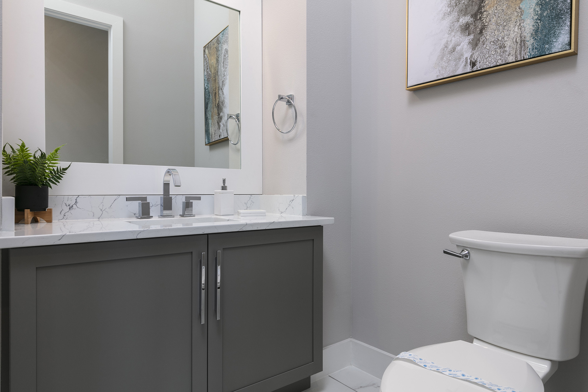 Hall bathroom