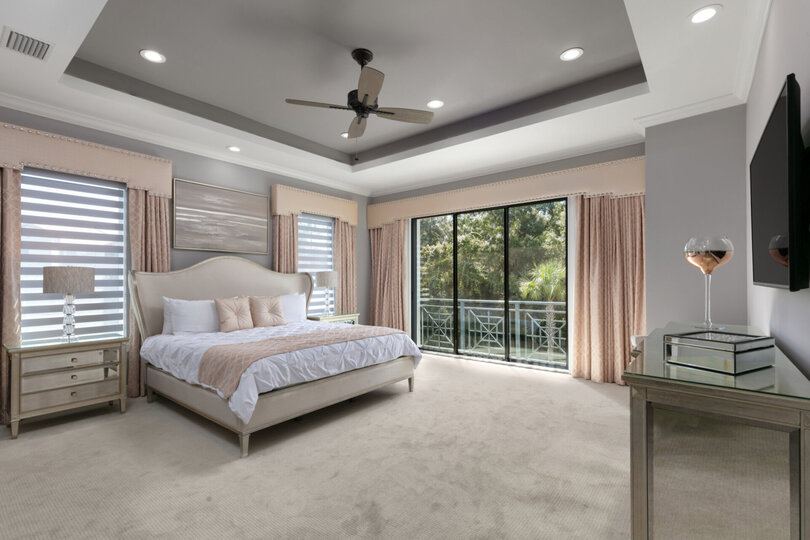 Have a peaceful night`s sleep in this Master Suite