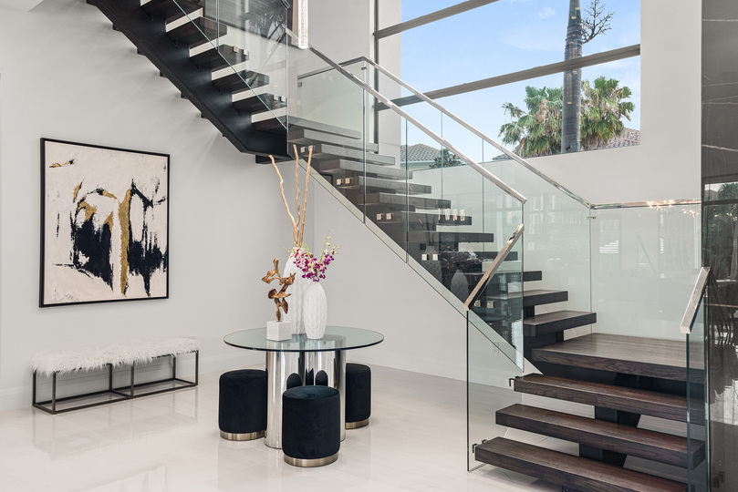 The grand staircase