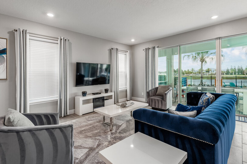 Get everyone together to watch  a movie on the SMART TV while they wait for dinner to be ready