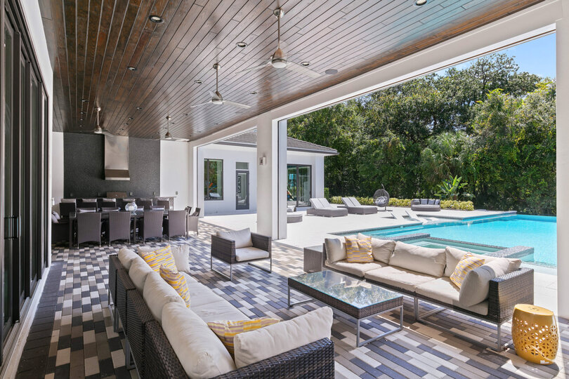 Guests will love to enjoy the fresh air on the second-floor balcony