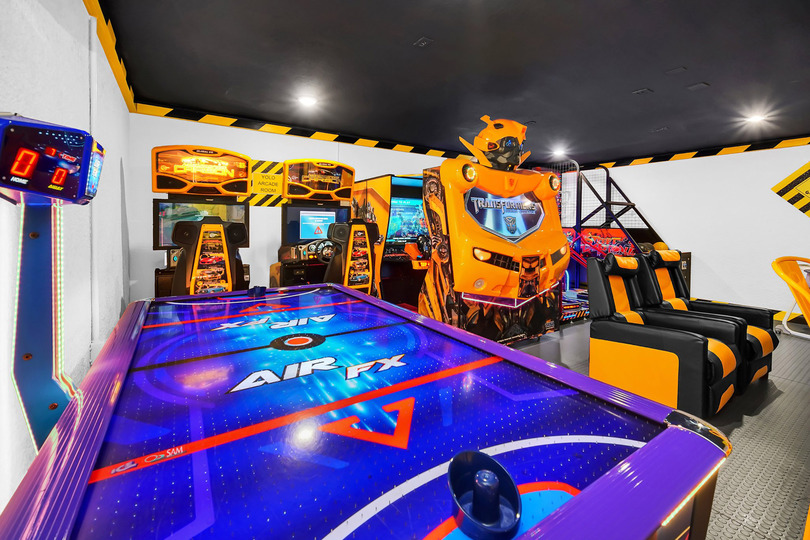 You will enjoy a game of air hockey