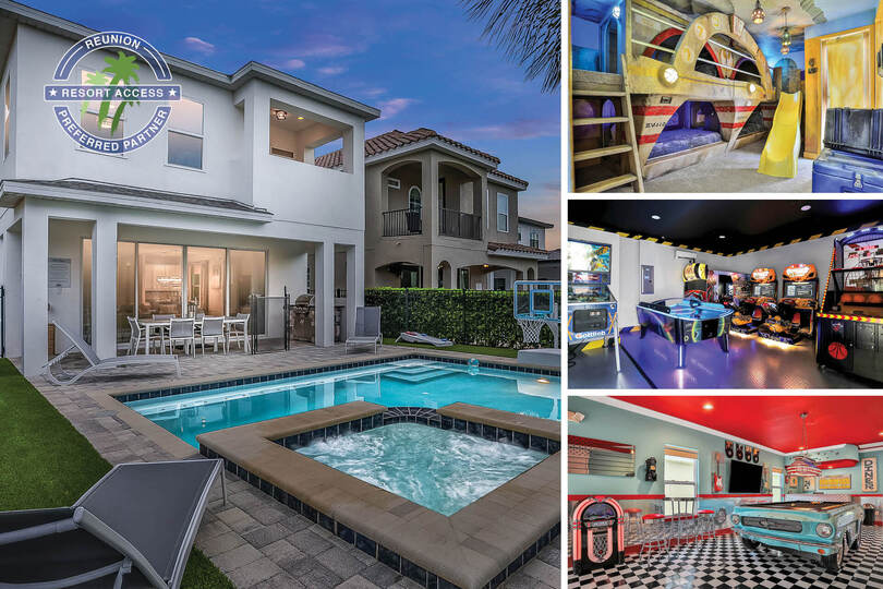 Serene 5 Bedroom Villa in Orlando,6593, Kissimmee, United States