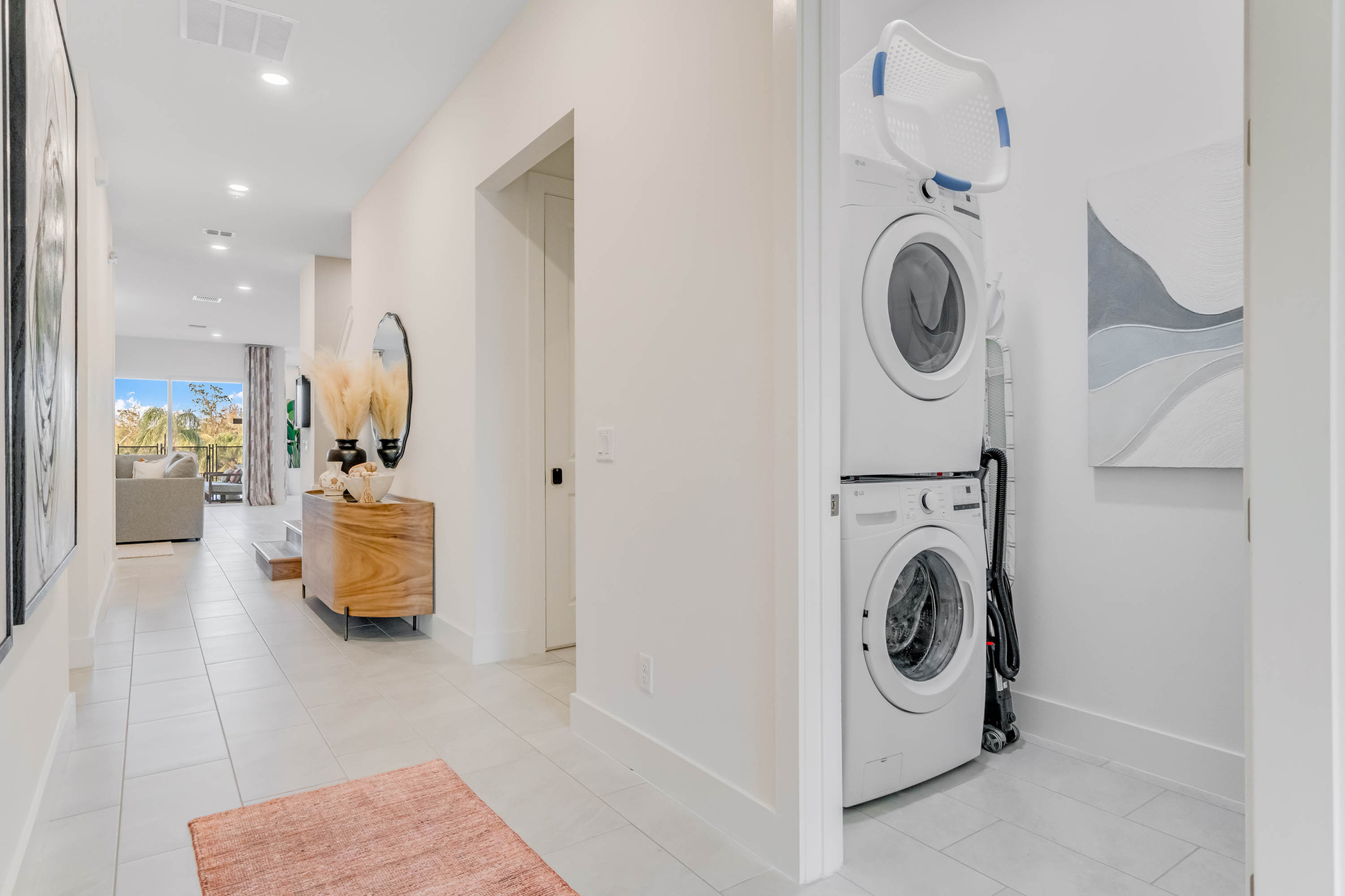 Laundry room on the ground floor.