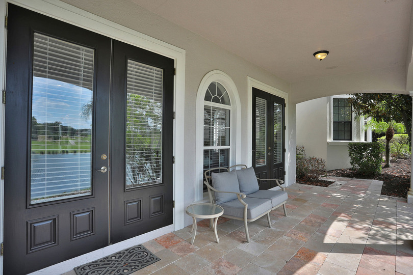 Step outside to your little piece of paradise with a gorgeous water and golf course view