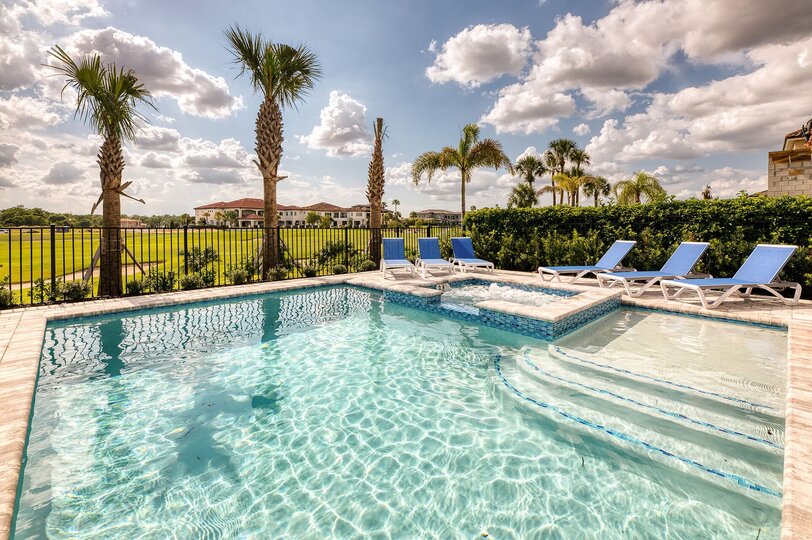 Take a refreshing dip in the pool to cool off
