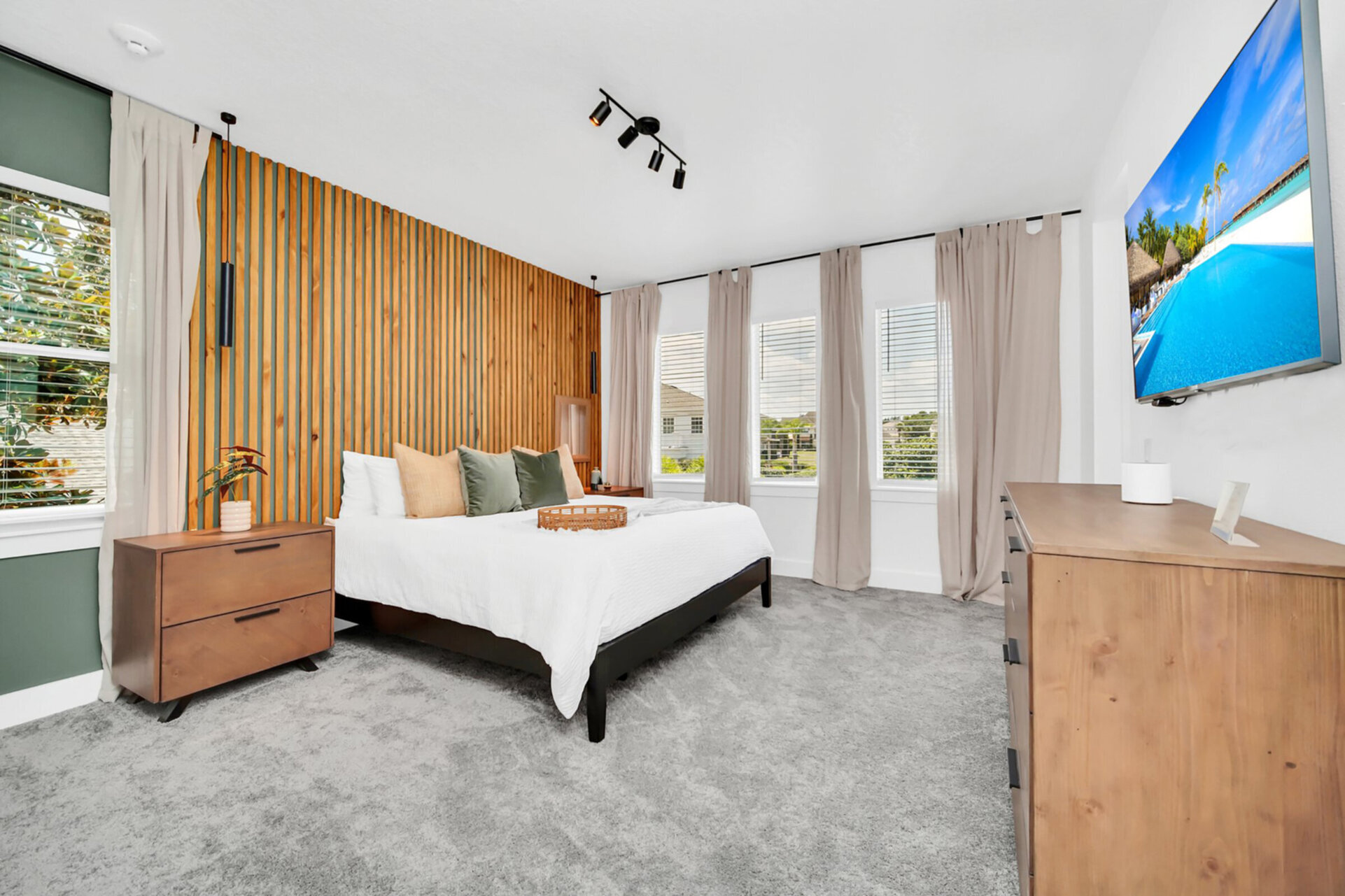 King suite on the first floor