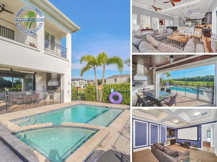 Elegant Oasis: 5 Bed Villa in Orlando,6633, Kissimmee, United States