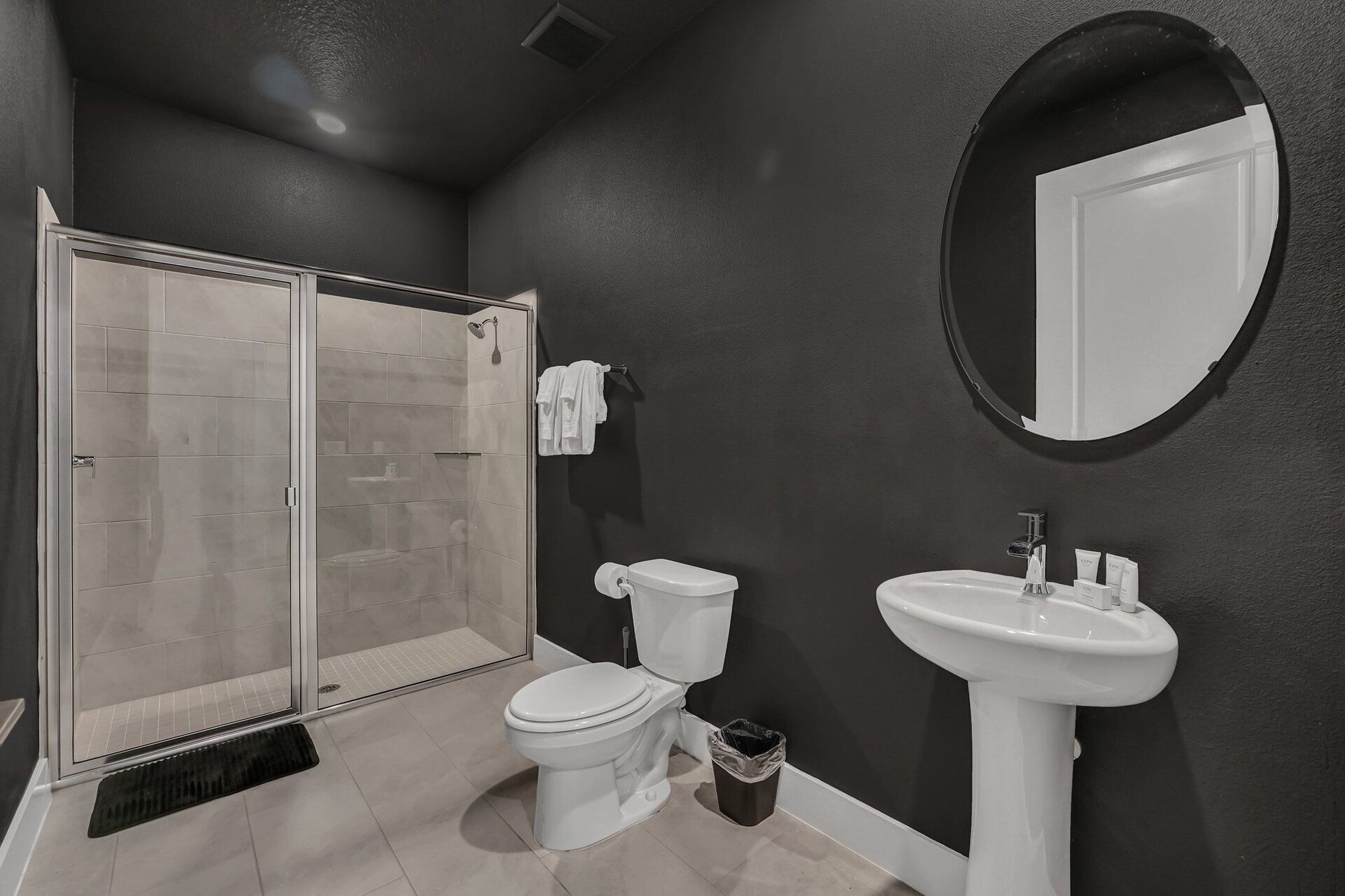 En-suite with walk in shower
