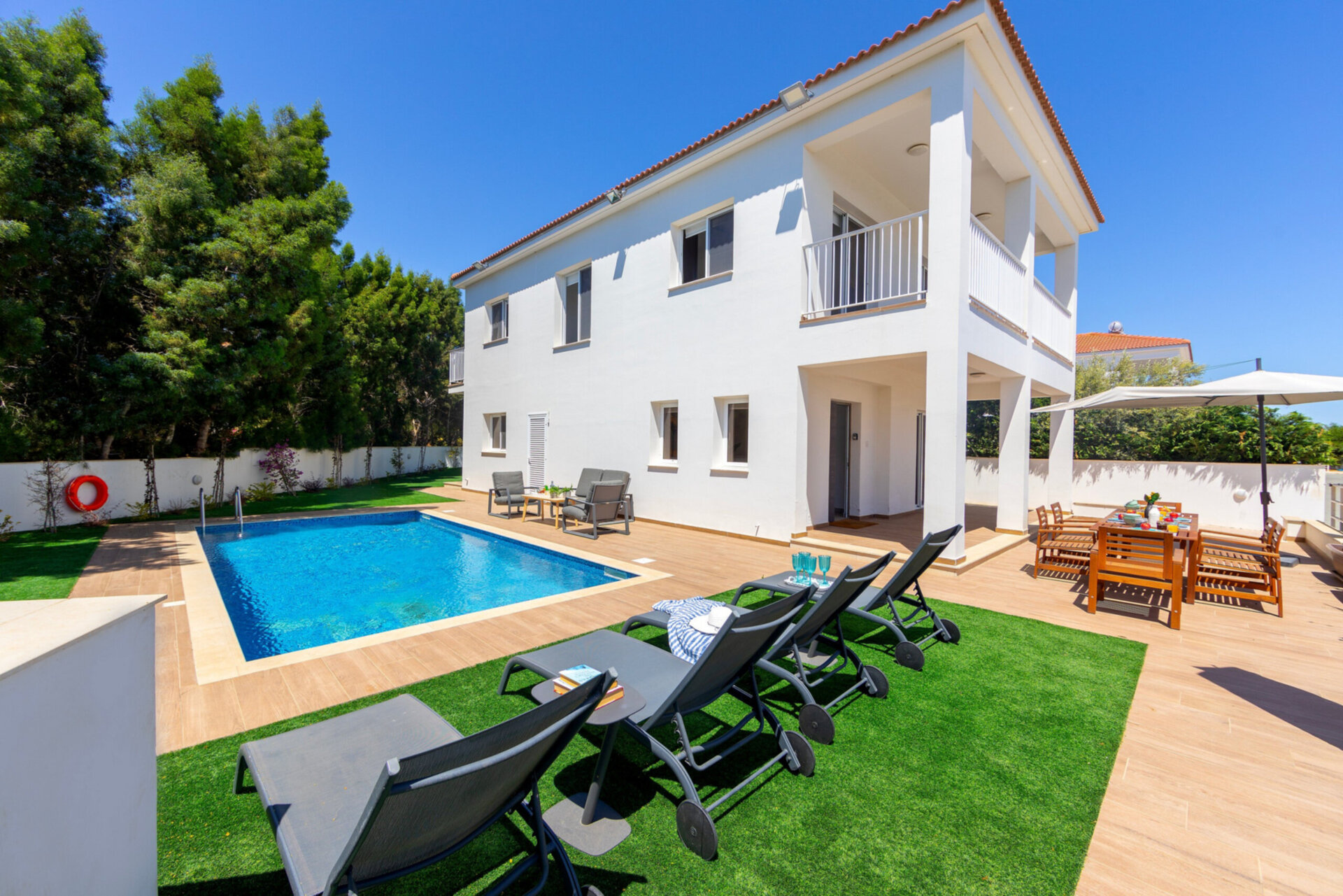 Ayia Napa Sanctuary: Beautiful 4 BR Villa, 1393