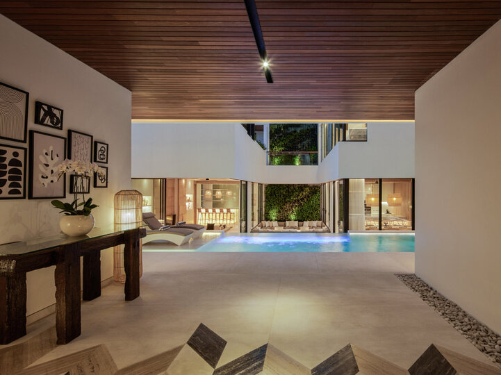 From pool to interiors