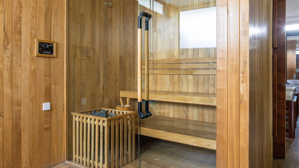 Relaxing sauna