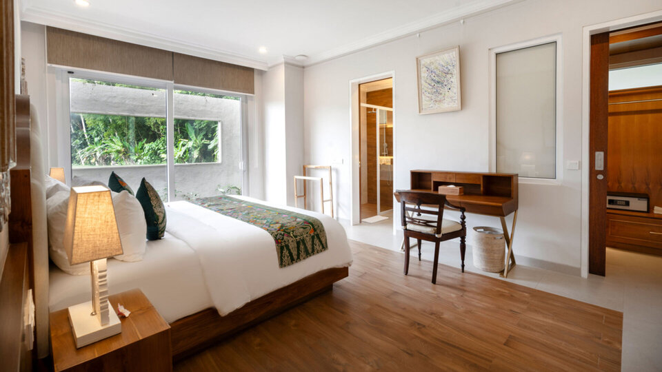 Pala Ubud - Villa Sanghyang - Reposeful guest bedroom